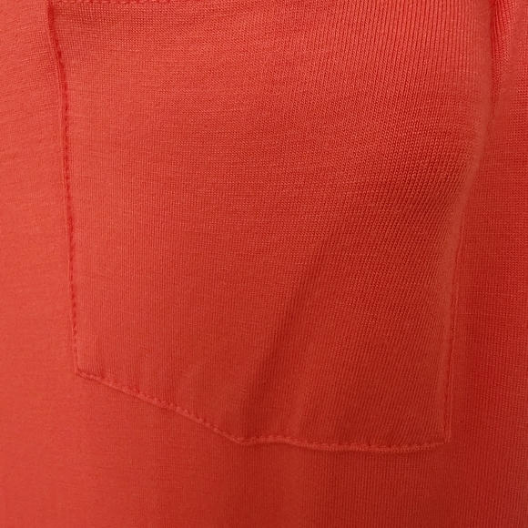 Orange t-shirt dress - Picture 5 of 11